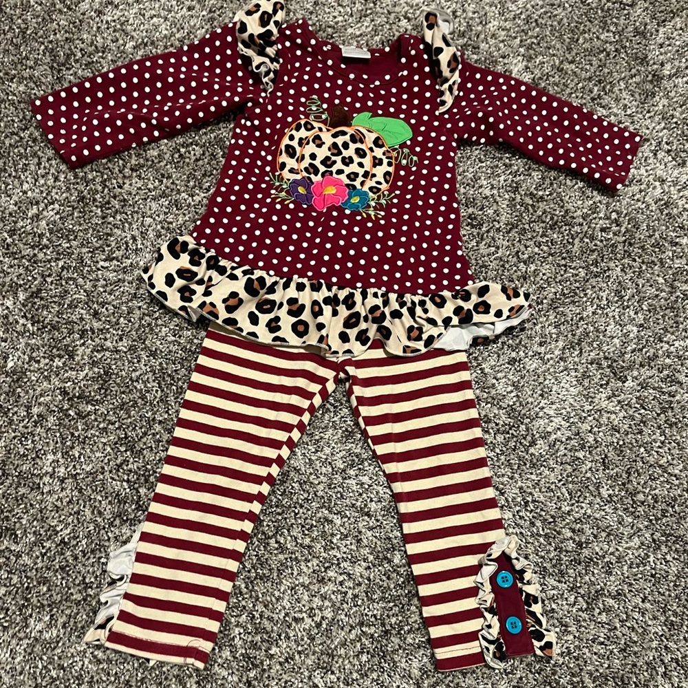 Girls fall outfit size xs